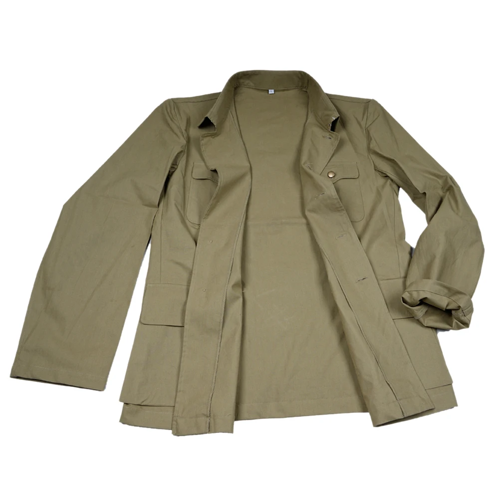 WWII China KMT Army Uniform Jacket Mens 2 WWII China KMT Army Uniform Jacket Mens - Image 2