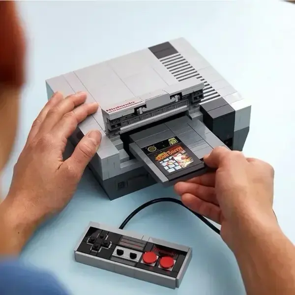 Super NES TV Game Console Building Blocks Kit - Image 4