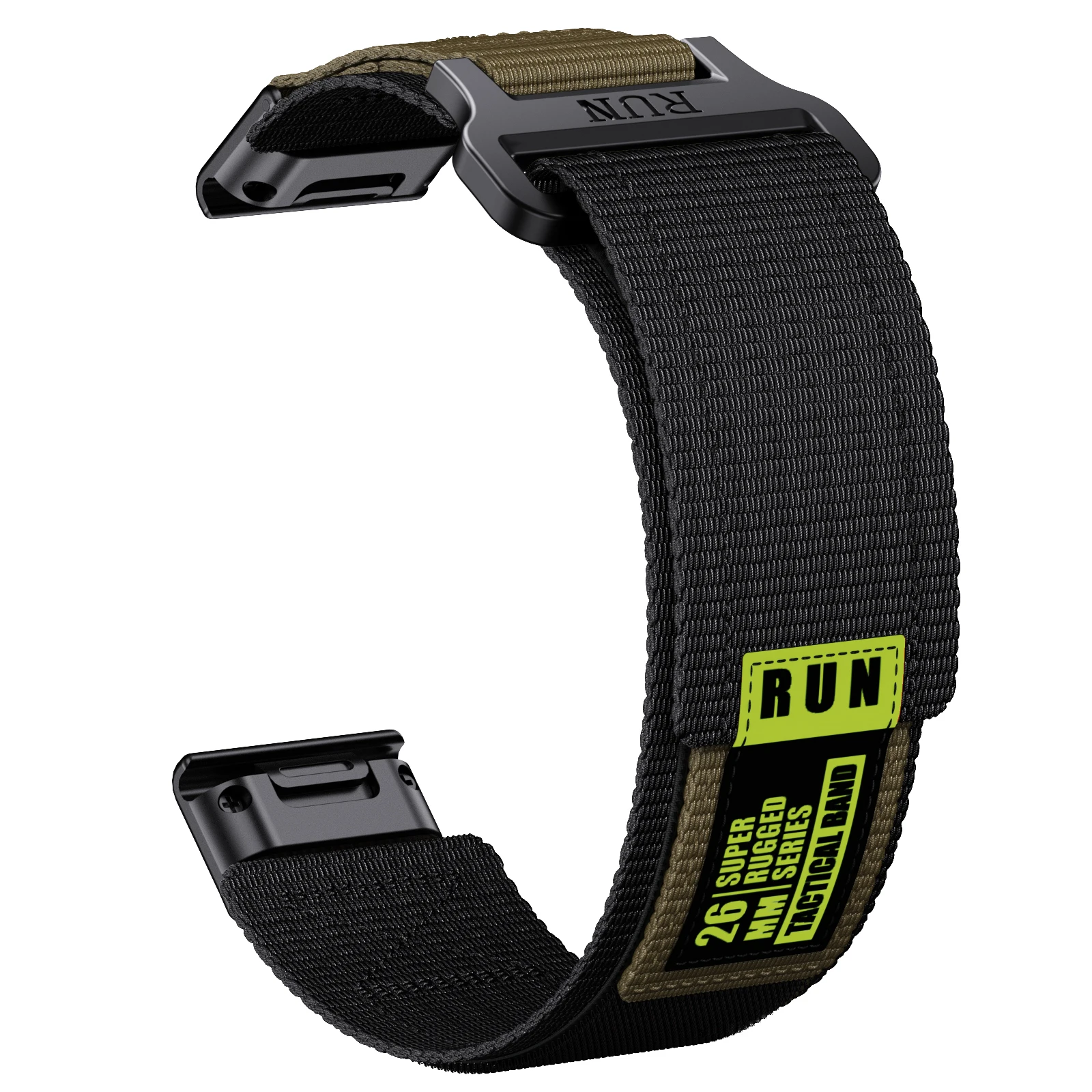 Garmin Fenix 7X 22/26mm Nylon Watch Strap 11 Garmin Fenix 7X 22/26mm Nylon Watch Strap - Image 11