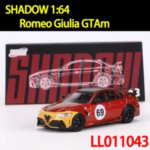 Romeo Giulia GTAm 1:64 Scale Diecast Car 23 S64f00d40ebb64f938dca33a1fe462391j