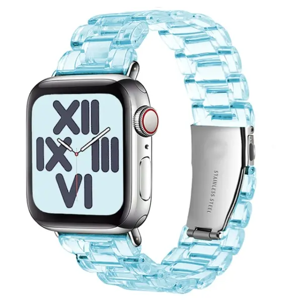 Transparent Resin Strap for Apple Watch 38-49mm - Image 9
