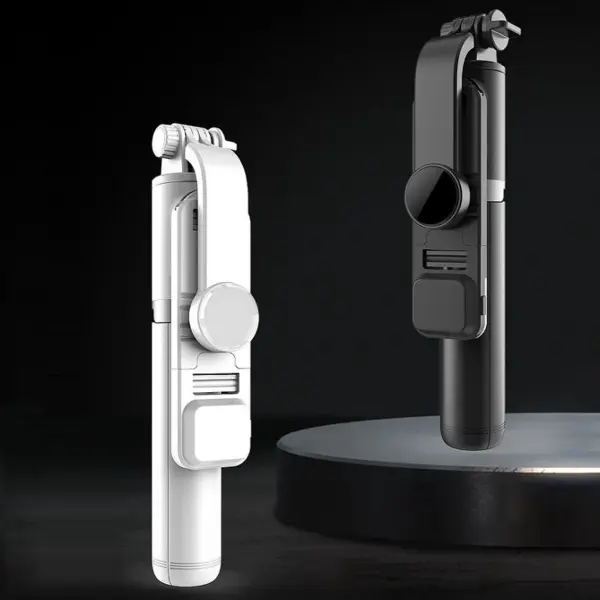Wireless Bluetooth Selfie Stick Tripod with Light - Image 6