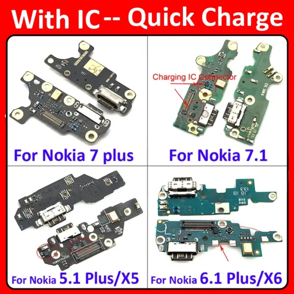 USB Charging Dock for Nokia 5.1 6 7 Plus