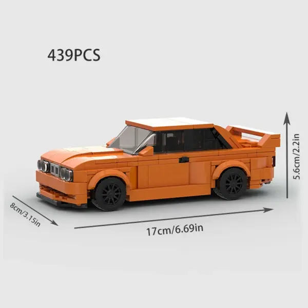 Stylized Building Block Toy Car - Image 31