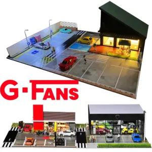 1:64 Scale Mini Car Garage Display Case 38 S65f2749c59f24d02ad907dd48f9277b2e 9