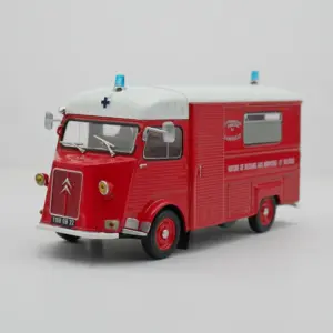 Diecast Ixo 1:43 Scale Citroen H Fire Engine Model 11 S65fae980c3cf46a3bf3099afd28902aaQ