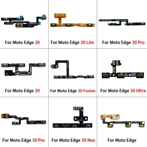 Motorola Moto Edge Power Volume Button Flex Cable - Image 2