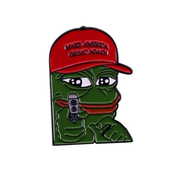 Pepe The Frog Meme Enamel Pin Badge for Bags - Image 27