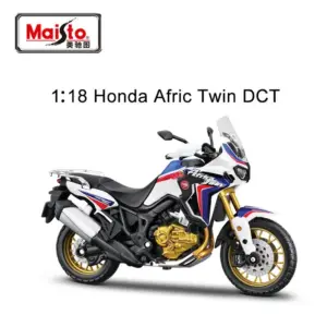 Maisto 1:18 Honda Africa Twin Dct Diecast Model 15 S668f3583e79f4c228453d3b15f0ad9e7e