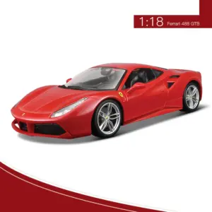 Bburago 1:18 Ferrari 488 GTB Alloy Model 30 S66d1d6ad47c440199eb8a18b83fe6b46X