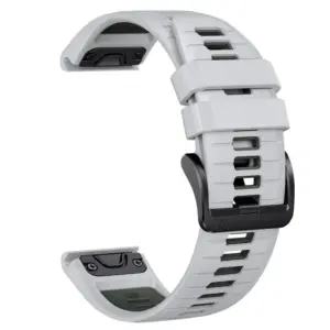 Two Tone Silicone Strap for Garmin Watches 28 S66f0f64889aa4b8da317eb326d1d4c3aG