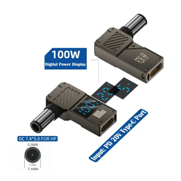 USB-C to DC Converter 100W with Display - Image 23