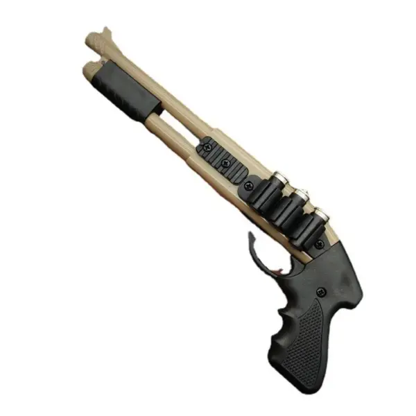Mini Alloy Rubber Band Toy Gun for Boys - Image 4