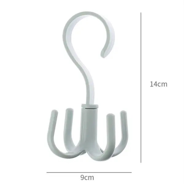 Space Saving Rotated Hanger Hooks for Closet - Image 6
