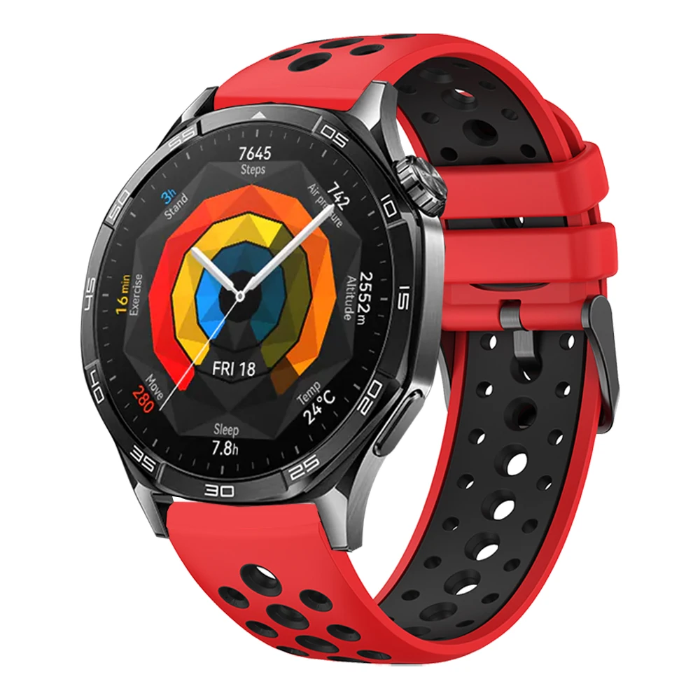 22mm Silicone Strap for HUAWEI WATCH GT 5/4 7 22mm Silicone Strap for HUAWEI WATCH GT 5/4 - Image 7