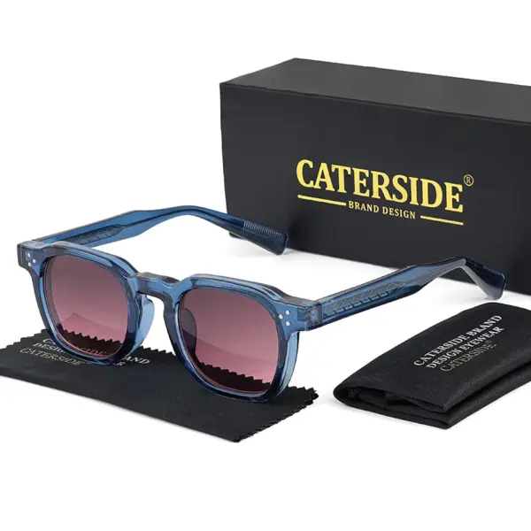 Retro Punk Square Men Sunglasses Model K39769 - Image 13