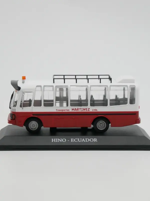 Hino Ecuador Diecast Bus Model 1:72 Display - Image 2