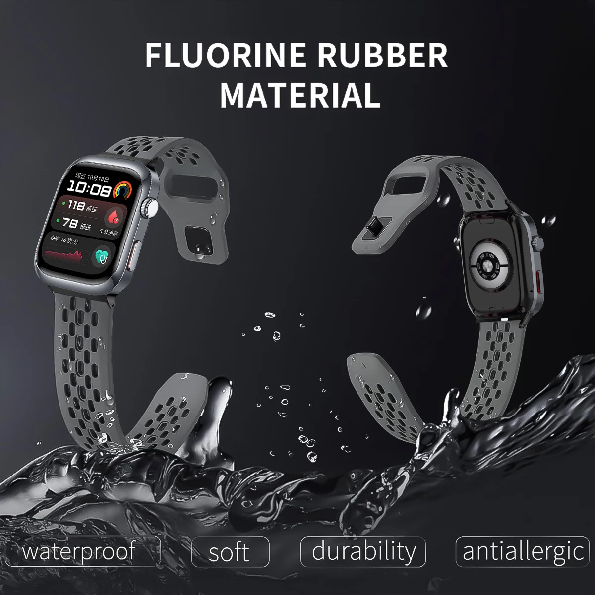 Silicone Strap for Huawei Watch D2/D 2 Silicone Strap for Huawei Watch D2/D - Image 2