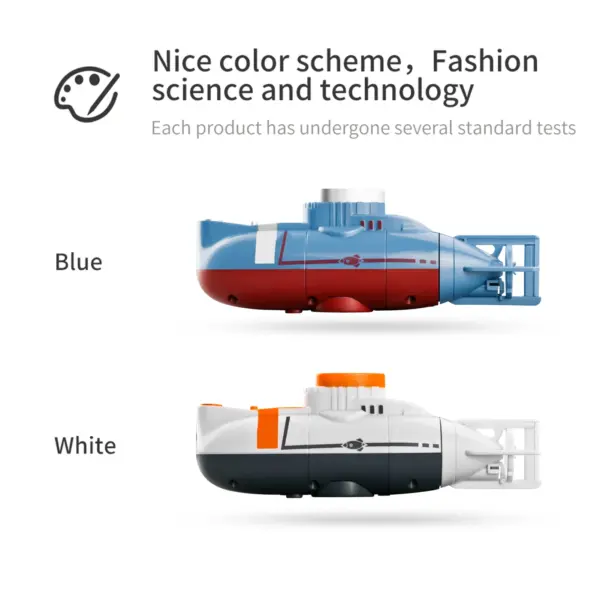 Mini RC Submarine with Remote Control for Kids - Image 5