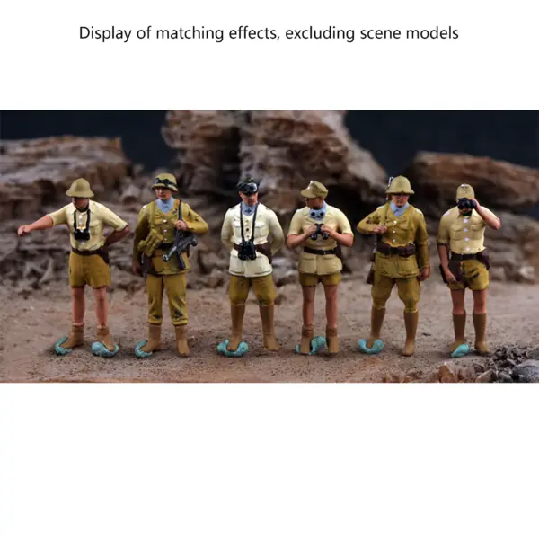 1/72 German Military Command Figurines Set - Image 3