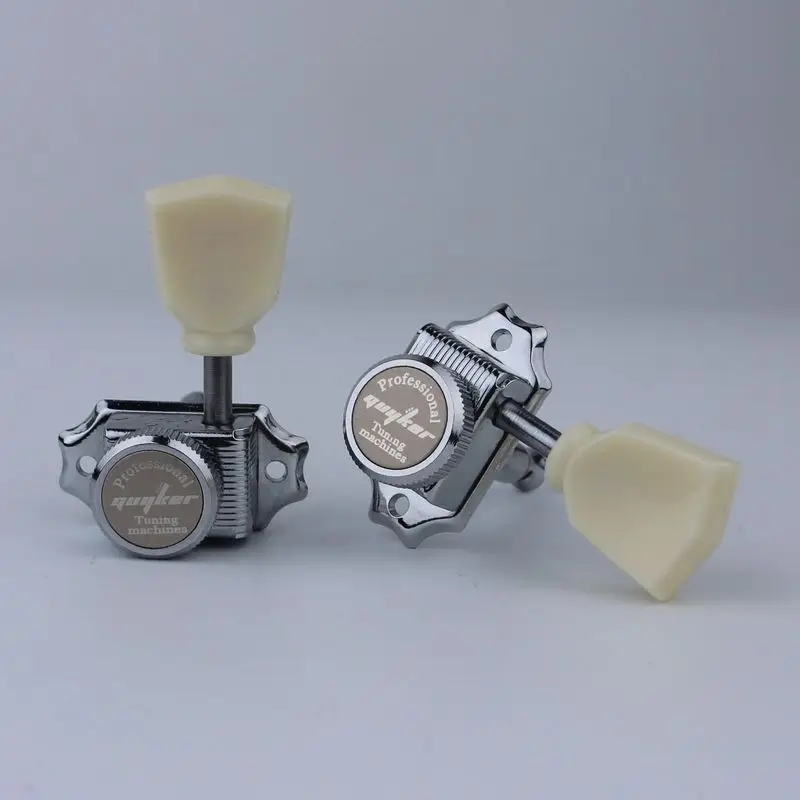 GUYKER Vintage Deluxe Guitar Tuners Set 3R3L 4 GUYKER Vintage Deluxe Guitar Tuners Set 3R3L - Image 4