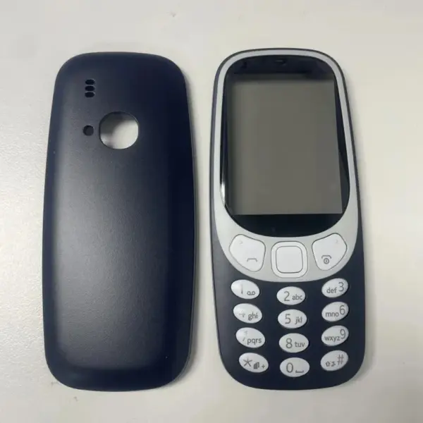 Full Housing Kit for Nokia 3310 2G with Face Frame and Keyboard - Image 6
