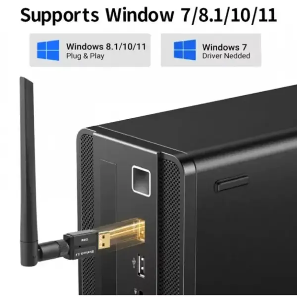 Bluetooth 5.4 USB Adapter for PC Devices - Image 3