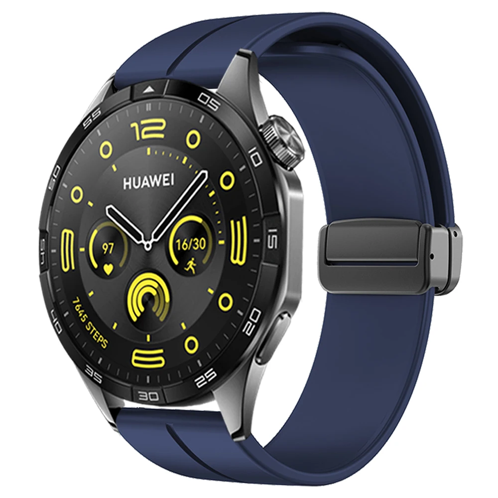 Magnetic Silicone Strap for Huawei Watch 4 Pro 13 Magnetic Silicone Strap for Huawei Watch 4 Pro - Image 13
