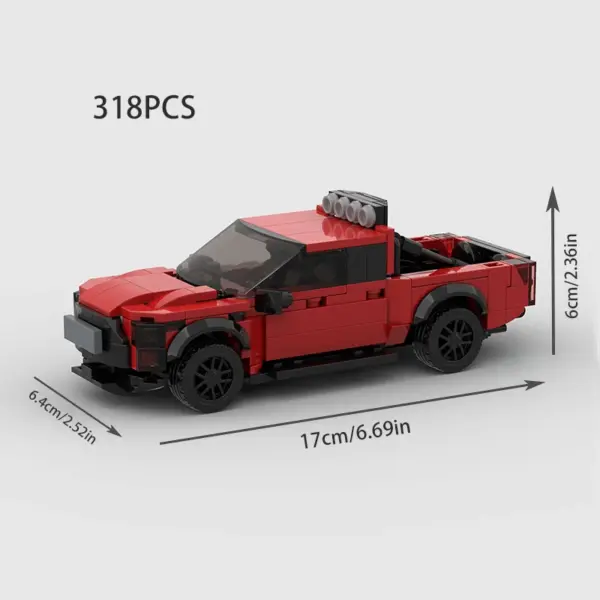 Stylized Building Block Toy Car - Image 74