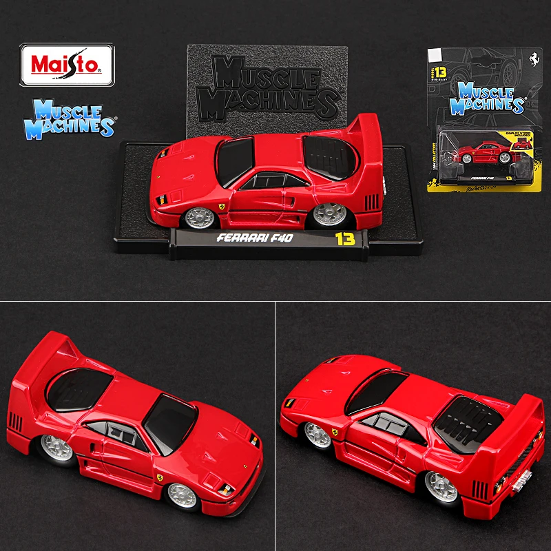 Maisto 1/64 Scale Muscle Car Collection Set 15 Maisto 1/64 Scale Muscle Car Collection Set - Image 15