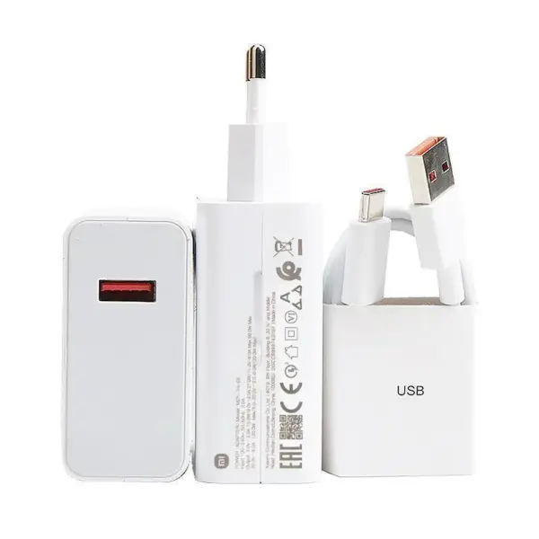 Original Xiaomi 120W Turbo Fast Charger EU Hypercharge GAN Adapter - Image 2