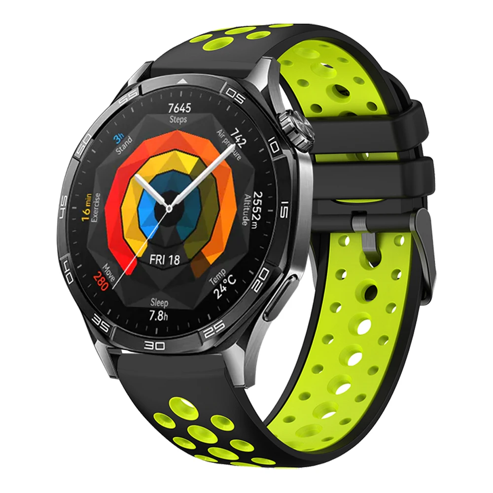 22mm Silicone Strap for HUAWEI WATCH GT 5/4 8 22mm Silicone Strap for HUAWEI WATCH GT 5/4 - Image 8