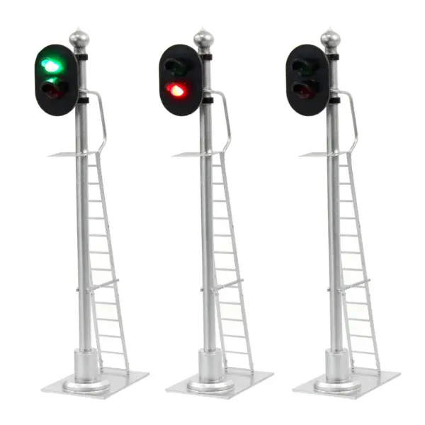 O Scale Railway Signals Set with Traffic Lights - Image 6