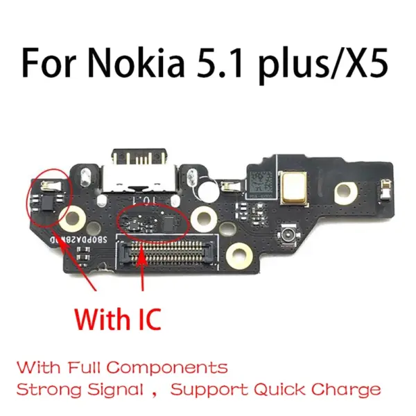USB Charging Dock for Nokia 5.1 6 7 Plus - Image 10