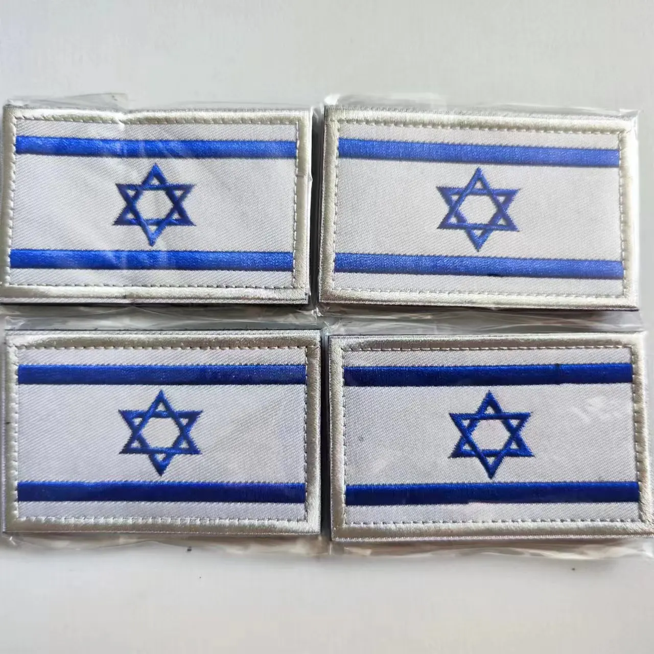 Israel Flag Embroidered Tactical Patch 5 Israel Flag Embroidered Tactical Patch - Image 5