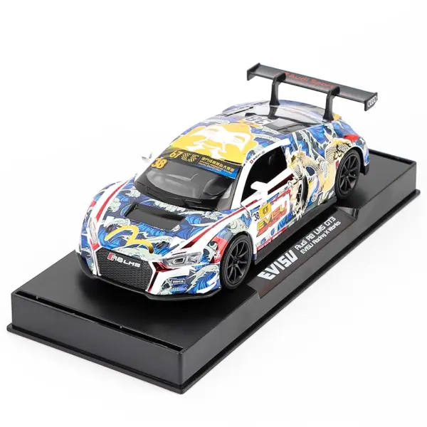 32 Audi R8 LMS Cup Diecast Car Model - Image 9