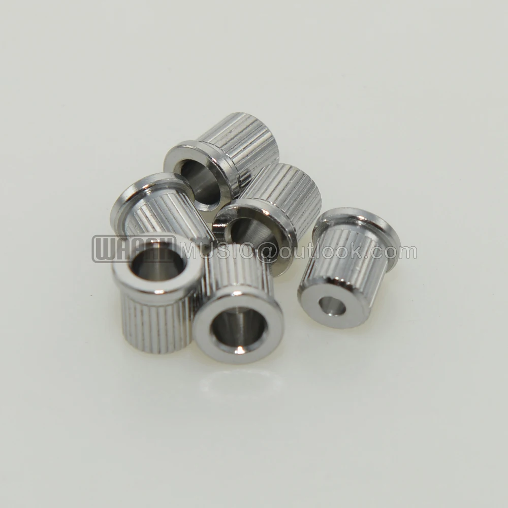6 Brass Ferrules for Telecaster Guitar 3 6 Brass Ferrules for Telecaster Guitar - Image 3