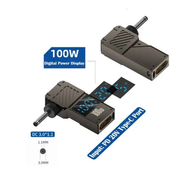 USB-C to DC Converter 100W with Display - Image 22