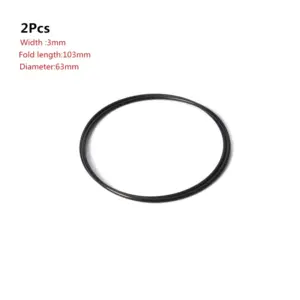 2PCS Universal Rubber Drive Repair Belts for Recorders 28 S6a627a078f4b4a2bacd44e039cfda1c08 2