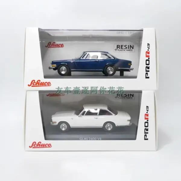 GLAS 2600/3000 V8 Resin Model 1:43 Scale Car - Image 6
