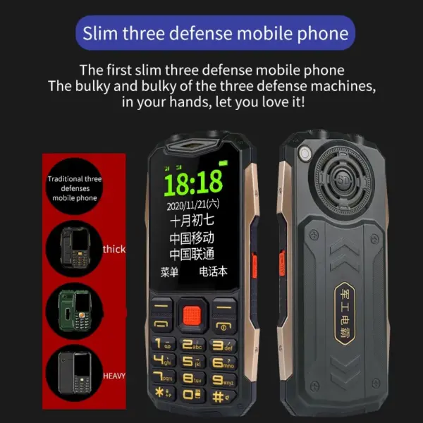 Rugged 2G GPS Phone with Torch and SOS - Image 3