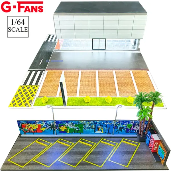 G-Fans 1/64 Scale Car Garage Display Model - Image 5