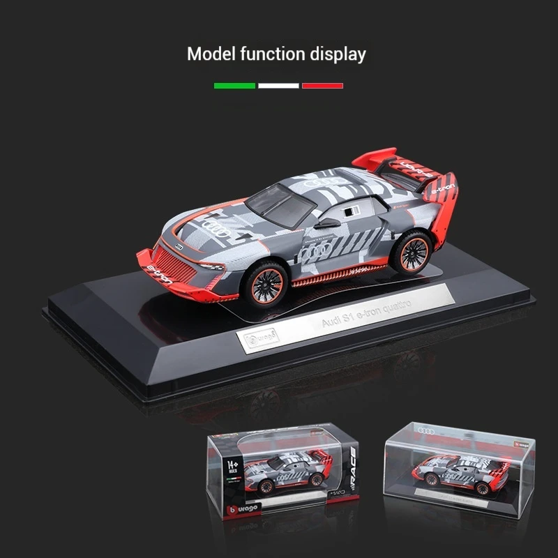 Bruago 1:43 Audi S1 E-Tron Quattro Diecast Model 3 Bruago 1:43 Audi S1 E-Tron Quattro Diecast Model - Image 3