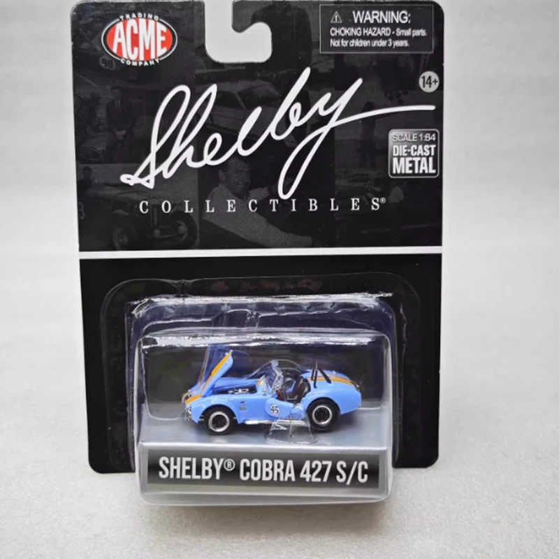 ACME 1:64 Shelby Cobra 427 Model Collectible 5 ACME 1:64 Shelby Cobra 427 Model Collectible - Image 5