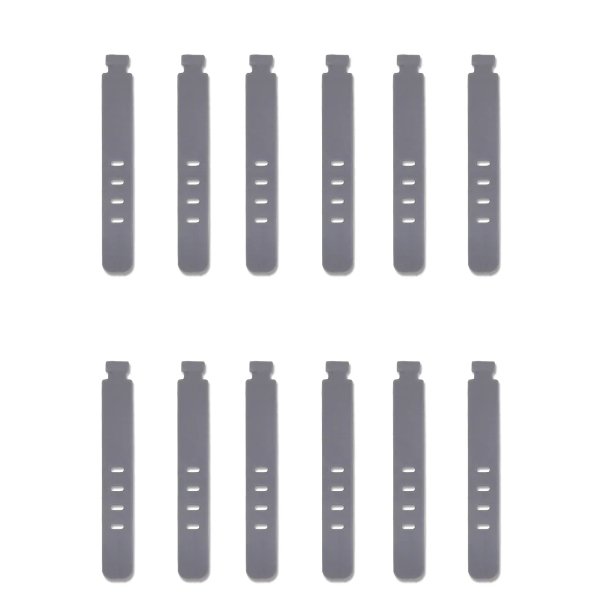 Silicone Cable Management Ties Set 20pcs 12 Silicone Cable Management Ties Set 20pcs - Image 12
