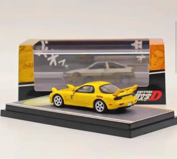 1/64 Alloy RX7 FD3S D RED SUNS Diecast Model Car - Image 4
