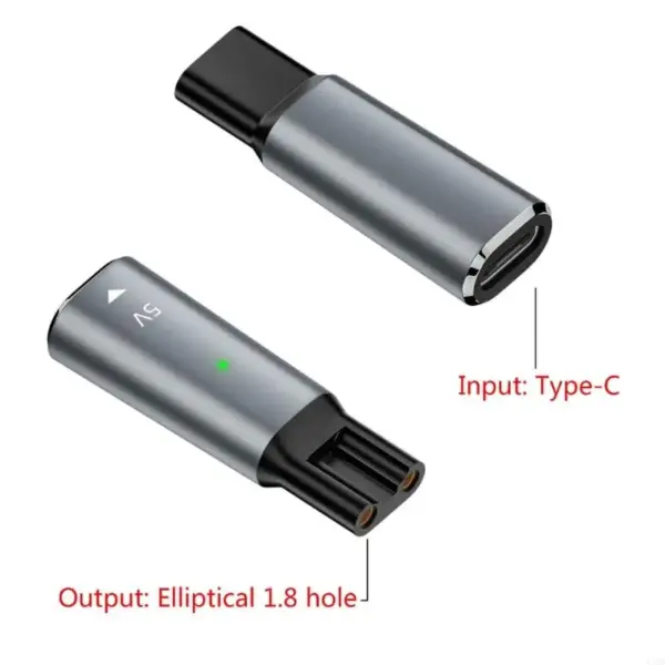 Dual Output USB Type C to 2 Pin Adapter Set - Image 11