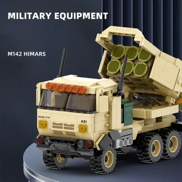 Military Armored Vehicle Building Blocks Set - Image 6
