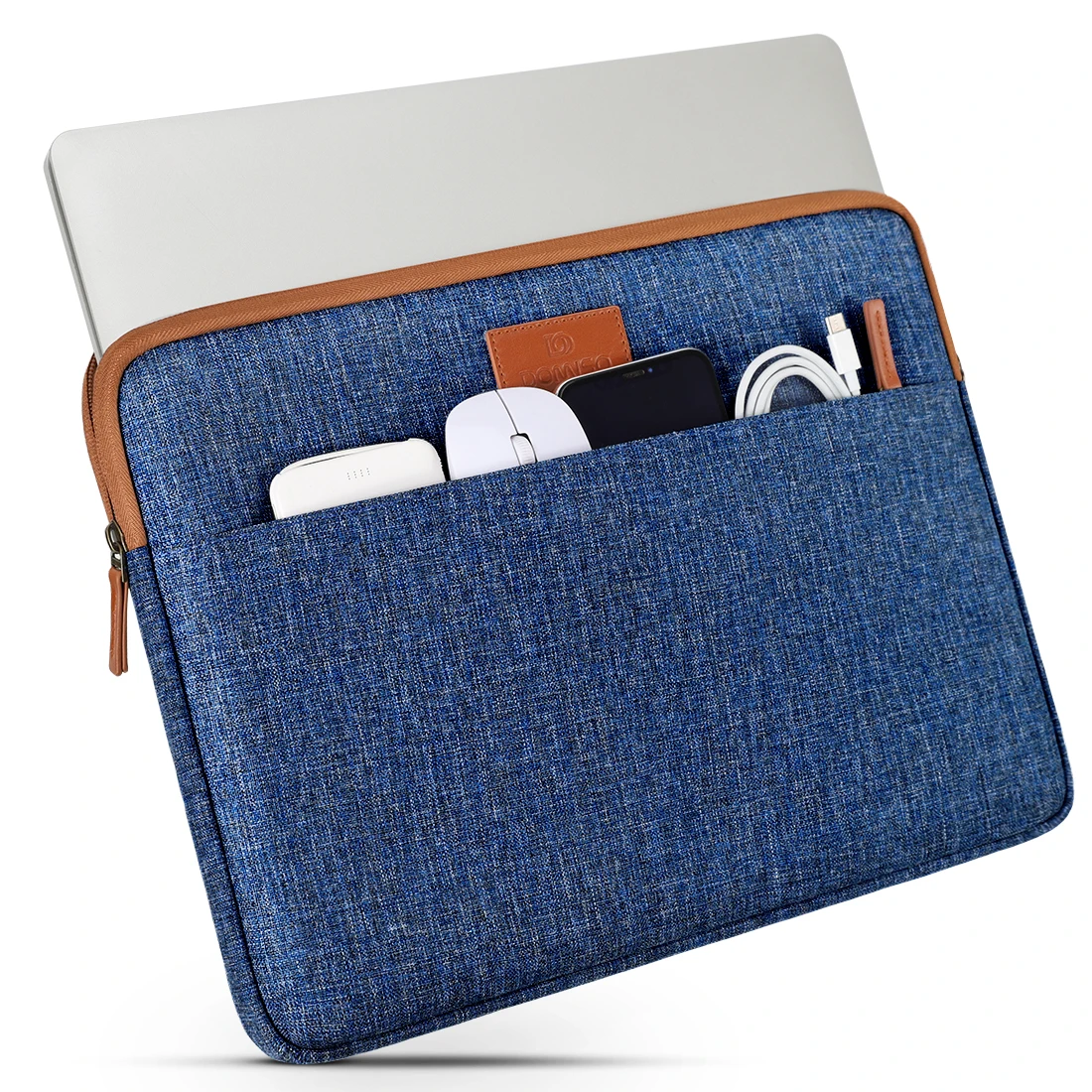 Waterproof Canvas Laptop Sleeve for MacBook Pro 14 5 Waterproof Canvas Laptop Sleeve for MacBook Pro 14 - Image 5