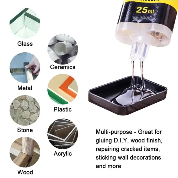 Universal Epoxy Resin Super Glue for Multiple Materials - Image 6